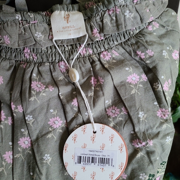 NWT Little Lionheart Shirred Blouse and Mini Skirt - Picture 6 of 16